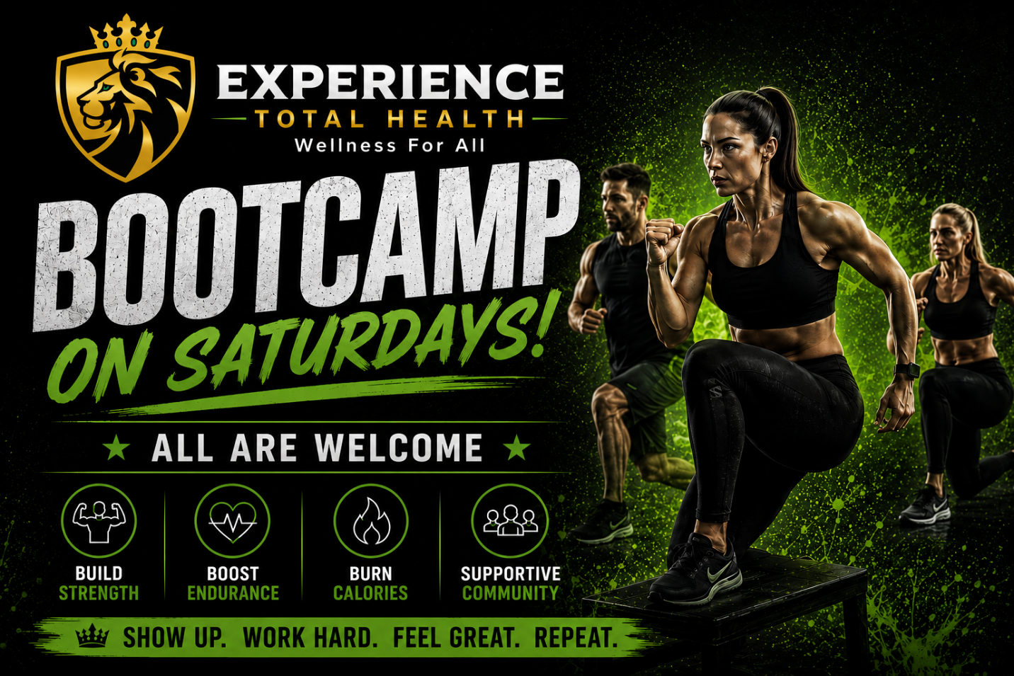 Experience Total Health Saturday Bootcamp
